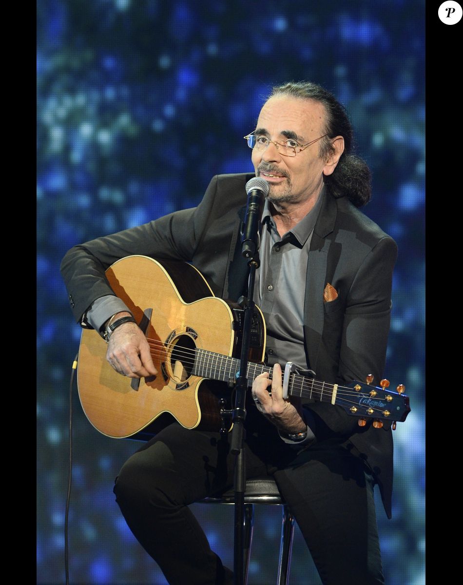 Nicolas Peyrac - Téléthon 2013 dans les studios de télévision de La Plaine-Saint-Denis le 7 décembre 2013.