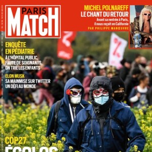 Couverture Paris Match, novembre 2022