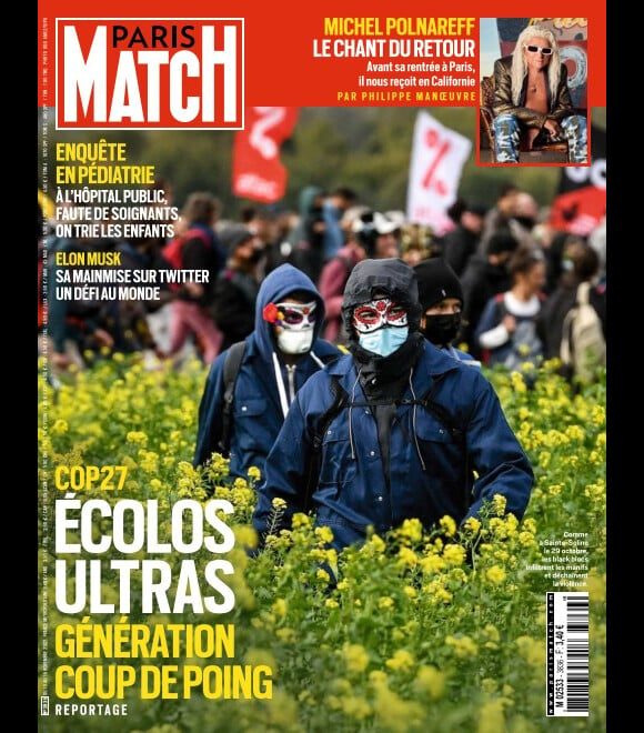 Couverture Paris Match, novembre 2022