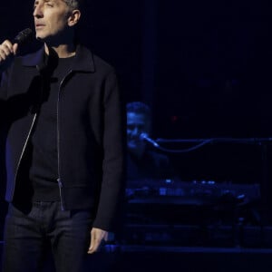 Exclusif - Gad Elmaleh - Hommage à Daniel Lévi lors d'un gala au théâtre Mogador à Paris au profit de l'association Daniel Lévi le 7 novembre 2022. © Jack Tribeca / Bestimage