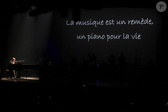 Exclusif - Hommage à Daniel Lévi lors d'un gala au théâtre Mogador à Paris au profit de l'association Daniel Lévi le 7 novembre 2022. © Jack Tribeca / Bestimage