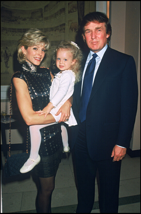Archives - Donald Trump, Marla Maples et leur fille Tiffany.