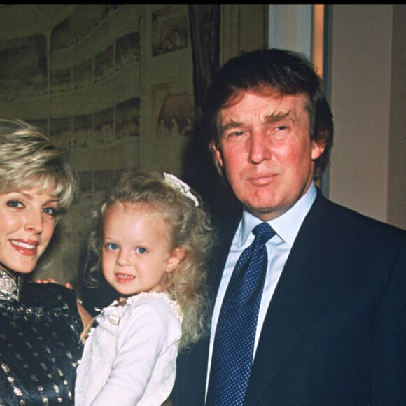 Archives - Donald Trump, Marla Maples et leur fille Tiffany.