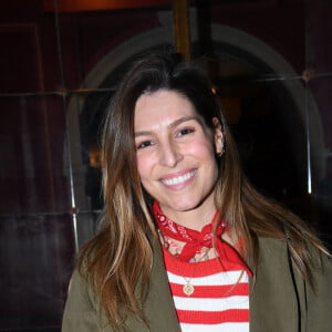 Exclusif - Laury Thilleman (Miss France 2011) - Générale du chanteur Amir Haddad, seul-en-scène dans la pièce "Sélectionné" mise en scène par S. Suissa au théâtre Edouard VII à Paris le 28 mars 2022. © Rachid Bellak/Bestimage