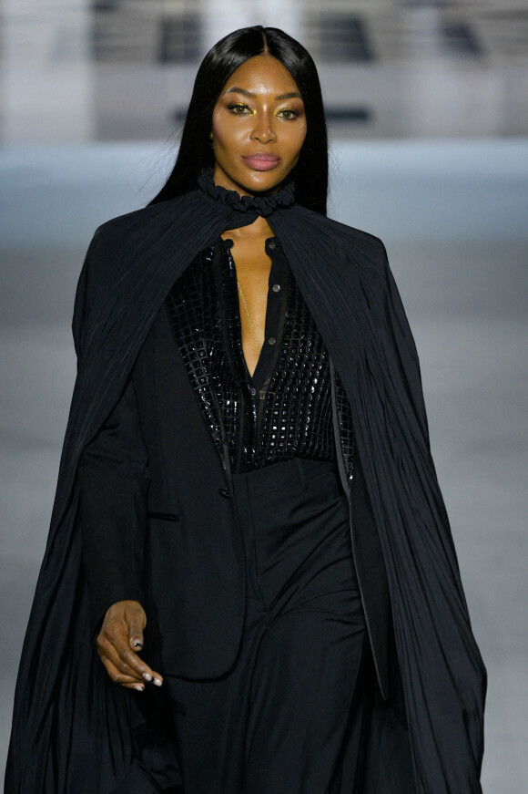 Naomi Campbell - Défilé Lanvin collection Printemps-Eté  à Paris lors de la fashion week. 