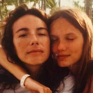 Ana Girardot et sa maman Isabel Otero. Instagram. Le 28 février 2020.