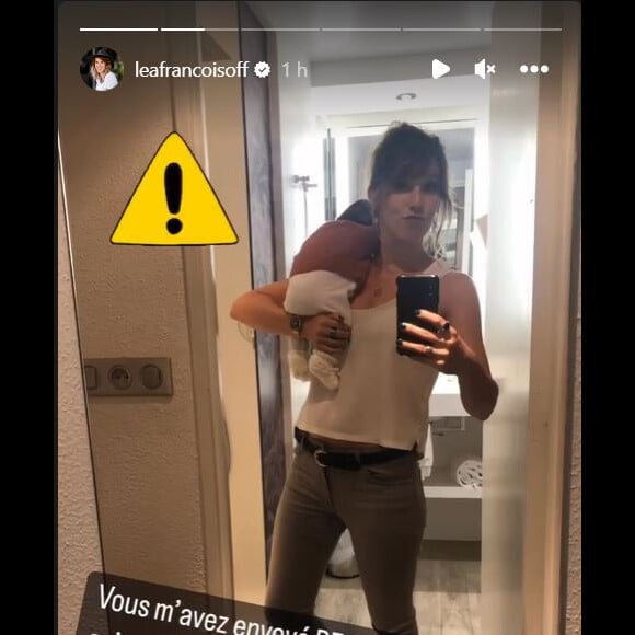Un mois après son accouchement, Léa François impressionne les internautes