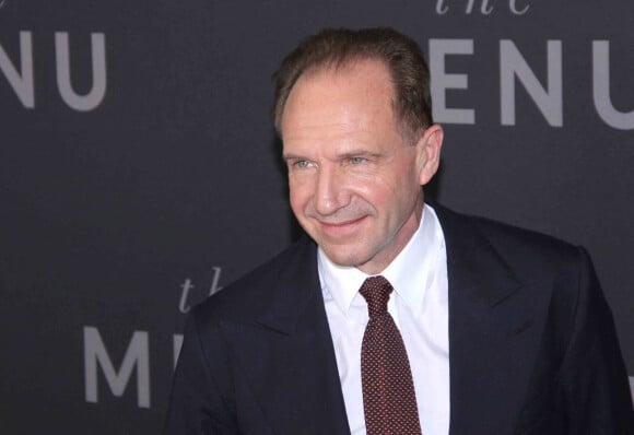 Ralph Fiennes - Photocall de la première du film "The menu" à l'AMC Lincoln Square à New York le 14 novembre 2022. 