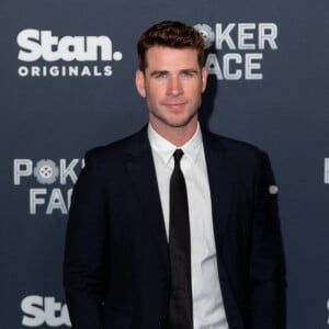 Liam Hemsworth à la première du film "Poker Face" à Sydney, le 15 novembre 2022. 