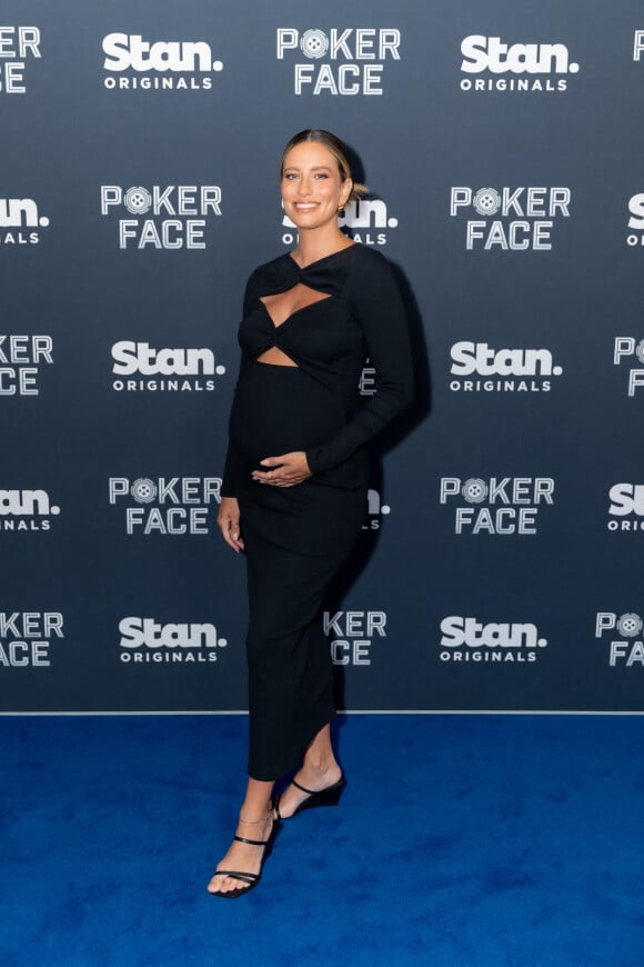 Renee Bargh - Stan Ambassdor à la première du film "Poker Face" à Sydney, le 15 novembre 2022. 