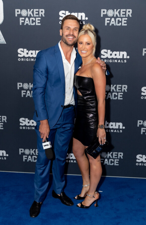 Beau Ryan et Roxy Jacenko à la première du film "Poker Face" à Sydney, le 15 novembre 2022. 
