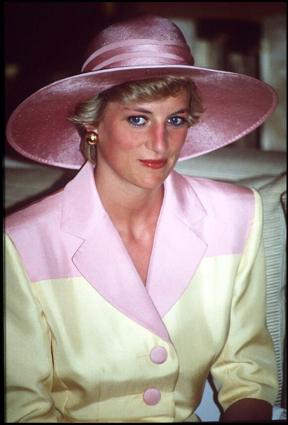 La Princesse Diana en Inde en 1992