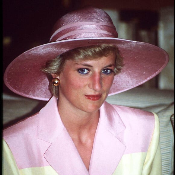 La Princesse Diana en Inde en 1992