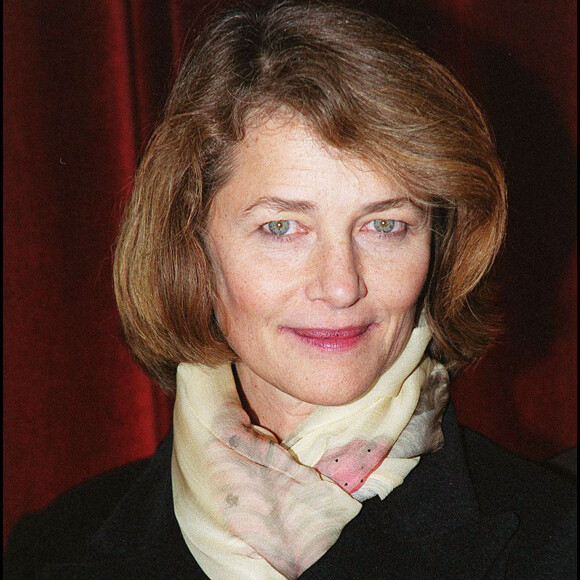 Charlotte Rampling - Avant-première du film "La Cerisaie" à Paris.