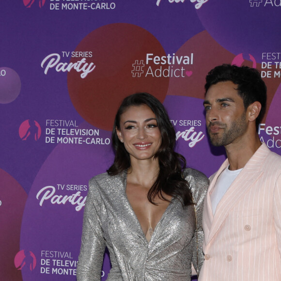 Rachel Legrain-Trapani lors de la soirée "Séries" au Fairmont Hotel lors du 61e Festival de Televison de Monte-Carlo le 18 juin 2022. © Denis Guignebourg / Bestimage