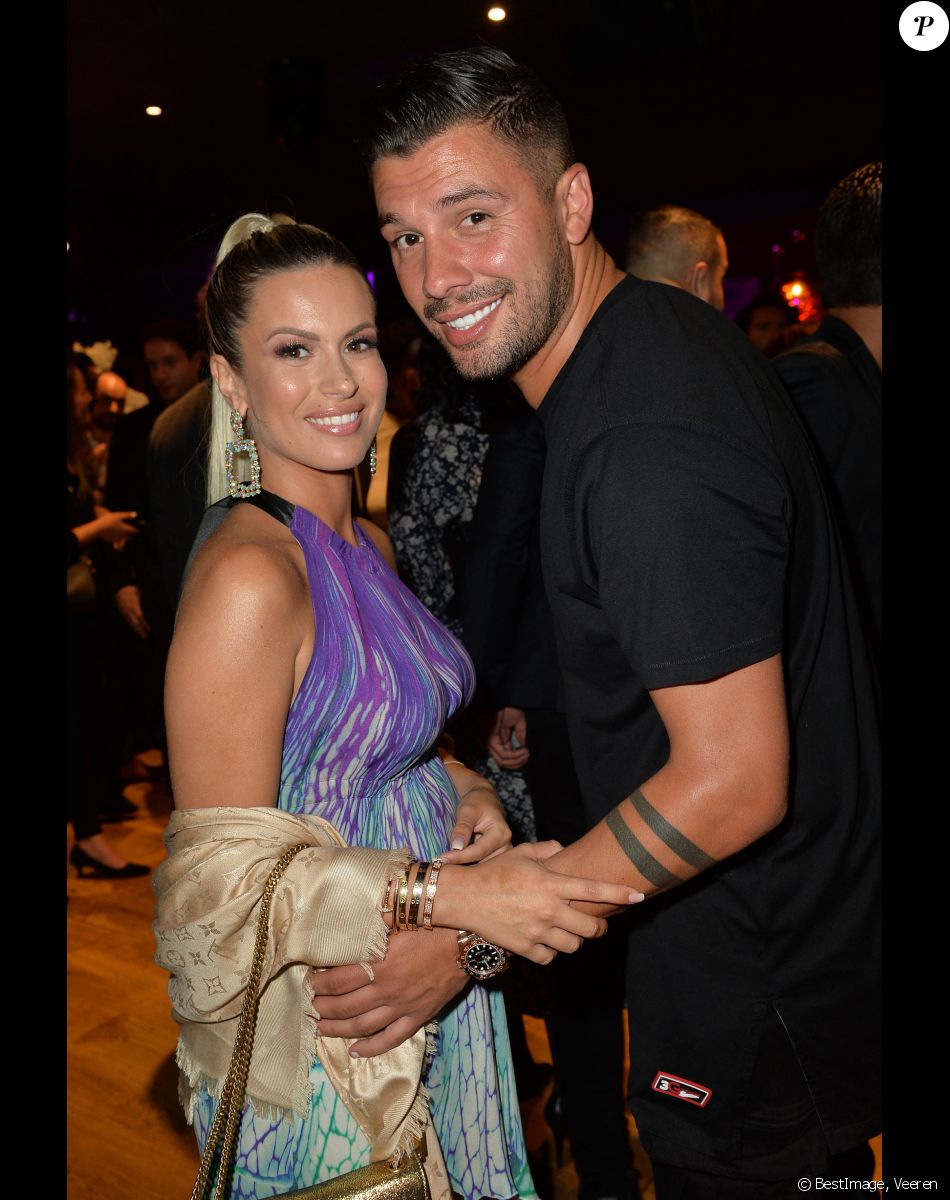 Exclusif - Carla Moreau enceinte et son compagnon Kevin Guedj - Lancement de la plate forme "Kikandou" booking d'influenceurs en collaboration avec R. Orlinski à Paris le 12 juin 2019. © Veeren/Bestimage