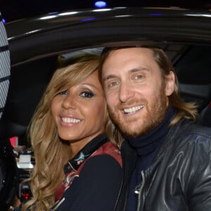 David et Cathy Guetta - People a la soiree Renault au mondial de l' auto a la porte de Versailles a Paris
