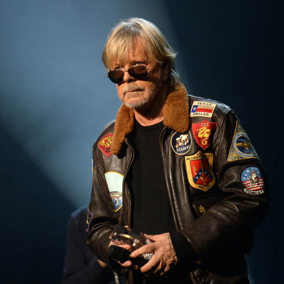 Le chanteur Renaud (Renaud Séchan) (Prix spécial de la Sacem) - Grand Prix Sacem 2018 à la salle Pleyel à Paris présenté par V. Dedienne, le 10 décembre 2018. © Veeren/Bestimage.