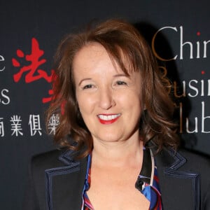 Anne Roumanoff - Déjeuner du Chinese Business Club en l'honneur de Frédéric Arnault, Directeur Général de Tag Heuer (LVMH), dans les salons de l'hôtel du Collectionneur à Paris, France, le 21 Avril 2022. © Bertrand Rindoff/Bestimage.