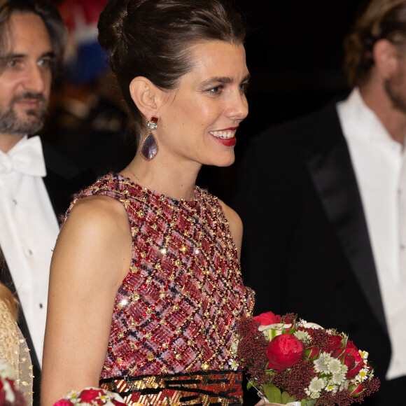 No Tabloïd - Charlotte Casiraghi - Arrivées à la soirée de gala de la Fête Nationale Monégasque au Grimaldi Forum le 19 novembre 2022. © Olivier Huitel / Pool Monaco / Bestimage 