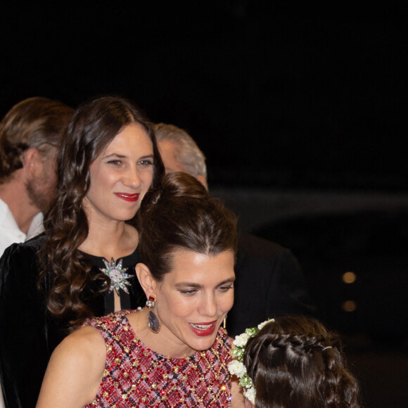 No Tabloïd - Tatiana Santo Domingo, Charlotte Casiraghi - Arrivées à la soirée de gala de la Fête Nationale Monégasque au Grimaldi Forum le 19 novembre 2022. © Olivier Huitel / Pool Monaco / Bestimage 