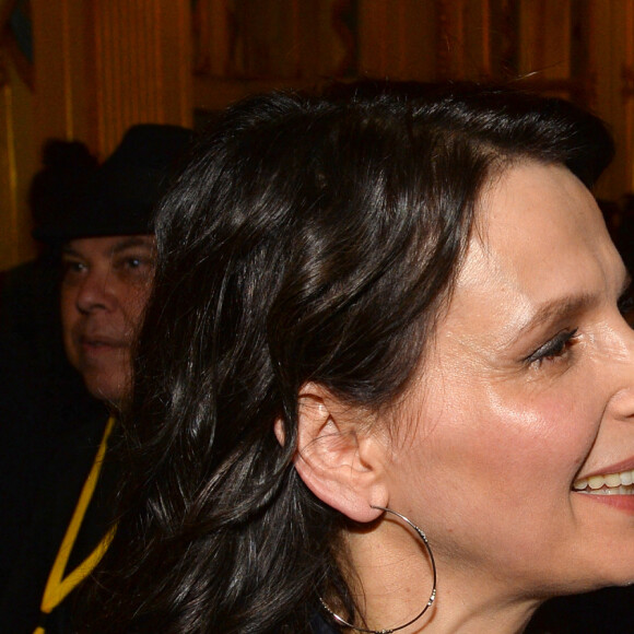 Exclusif - Juliette Binoche et sa fille Hannah Magimel - Juliette Binoche reçoit le "French Cinema Award Unifrance" au Ministère de la Culture à Paris, le 19 janvier 2018. © Veeren/Bestimage