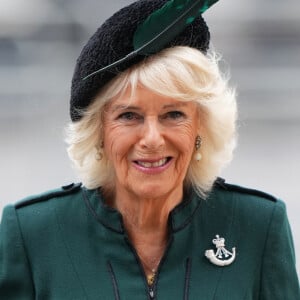 Camilla Parker Bowles, duchesse de Cornouailles, lors du service d'action de grâce en hommage au prince Philip, duc d'Edimbourg, à l'abbaye de Westminster à Londres, Royaume Uni, le 29 mars 2022. Le prince Philip, duc d'Edimbourg, est décédé le 9 avril 2021. © Julien Burton/Bestimage 