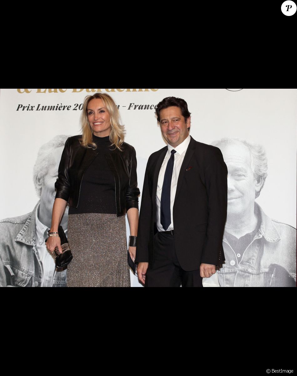 Christelle Bardet et Laurent Gerra - 12e édition du Festival du film Lumière à Lyon. Le 16 octobre 2020. © Pascal Fayolle / Bestimage