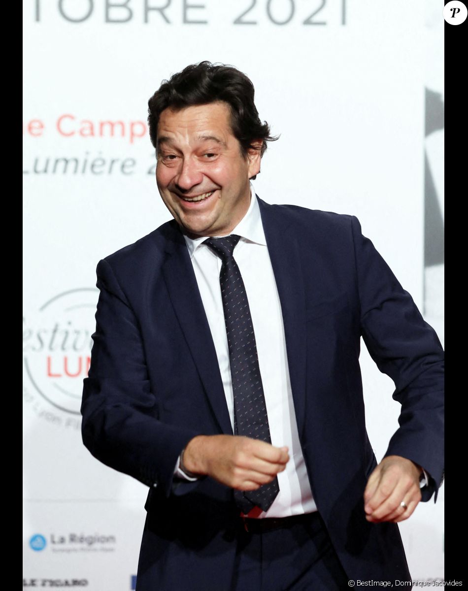Laurent Gerra - Cérémonie d'ouverture du Festival Lumière à Lyon. © Dominique Jacovides / Bestimage