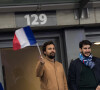 Semi-exclusif - Bertrand Chameroy - People assistent au match des éliminatoires de l'Euro 2020 entre la France et l'Islande au Stade de France à Saint-Denis le 25 mars 2019.