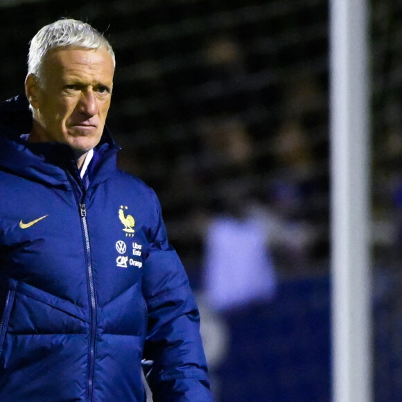 Didier Deschamps - Entraînement de l'équipe de France de football avant le départ pour la coupe du monde au Qatar, au centre de formation et centre National du Footbal de Clairefontaine le 15 novembre 2022.