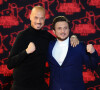Carlito (David Coscas) et McFly (Raphaël Carlier) lors de la 23e édition des NRJ Music Awards 2021 au Palais des Festivals de Cannes, le 20 novembre 2021.