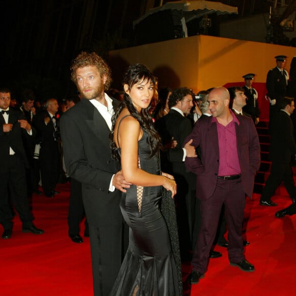 Monica Bellucci et Vincent Cassel en 2002 au Festival de Cannes