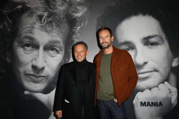 Exclusif - Marc-Olivier Fogiel et son mari François Roelants - Générale de l'opéra-rock "Starmania" à la Seine Musicale de Boulogne-Billancourt. © Dominique Jacovides-Coadic Guirec/Bestimage