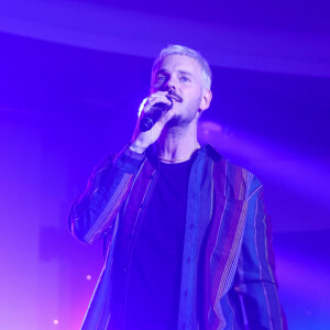 Exclusif - M Pokora retrouve la scène lors d'un concert au Casa Music Show au Sofitel Casablanca Tour Blanche organisé par K.Cheddadi le 7 octobre 2022. © Philippe Doignon / Bestimage 