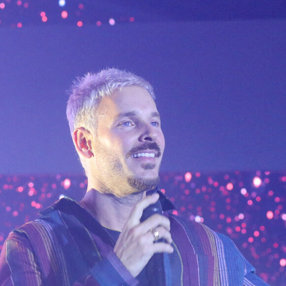 Exclusif - M Pokora retrouve la scène lors d'un concert au Casa Music Show au Sofitel Casablanca Tour Blanche organisé par K.Cheddadi le 7 octobre 2022. © Philippe Doignon / Bestimage