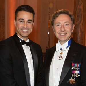 Stéphane Bern et son compagnon Yori Bailleres - Bal des débutantes à l'hôtel Shangri-La Paris. © Le Bal /Jacovides/Borde/Moreau/Bestimage