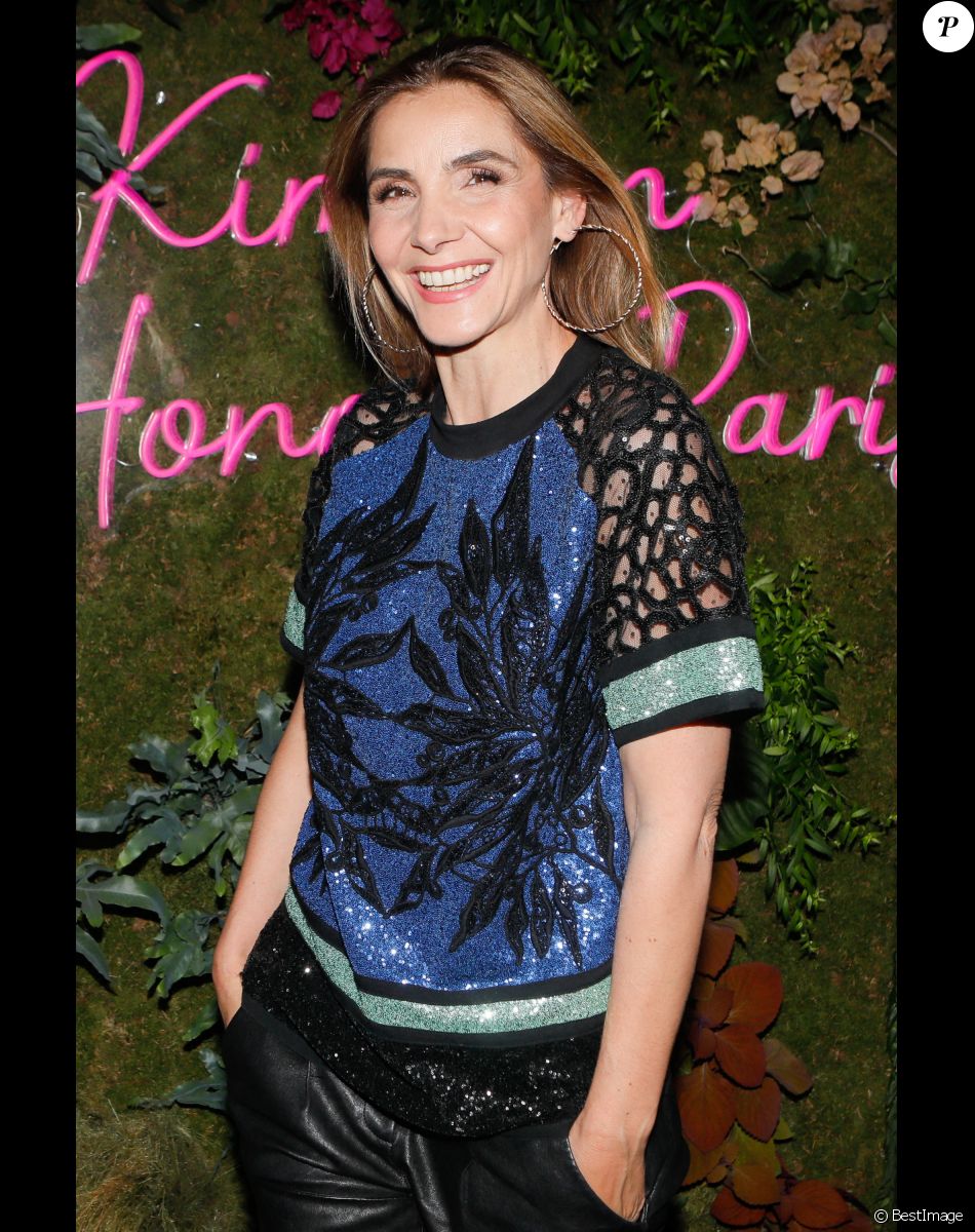 Clotilde Courau à la soirée "Kimpton Music Festival" à l'hôtel Kimpton Saint-Honoré à Paris. Le 1er juin 2022 © Christophe Clovis / Bestimage