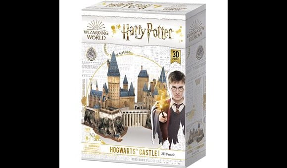 Votre enfant doit aider Dumbledore à reconstruire le château de Poudlard, version puzzle 3D Asmodée