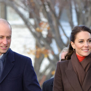 Le prince de Galles William et Kate Catherine Middleton, princesse de Galles, en visite sur le port de Boston, à l'occasion de leur déplacement officiel aux Etats-Unis. Le 1er décembre 2022 