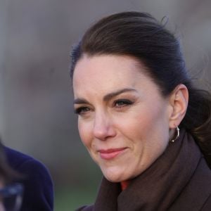 Kate Catherine Middleton, princesse de Galles, en visite sur le port de Boston, à l'occasion de son déplacement officiel aux Etats-Unis. Le 1er décembre 2022 