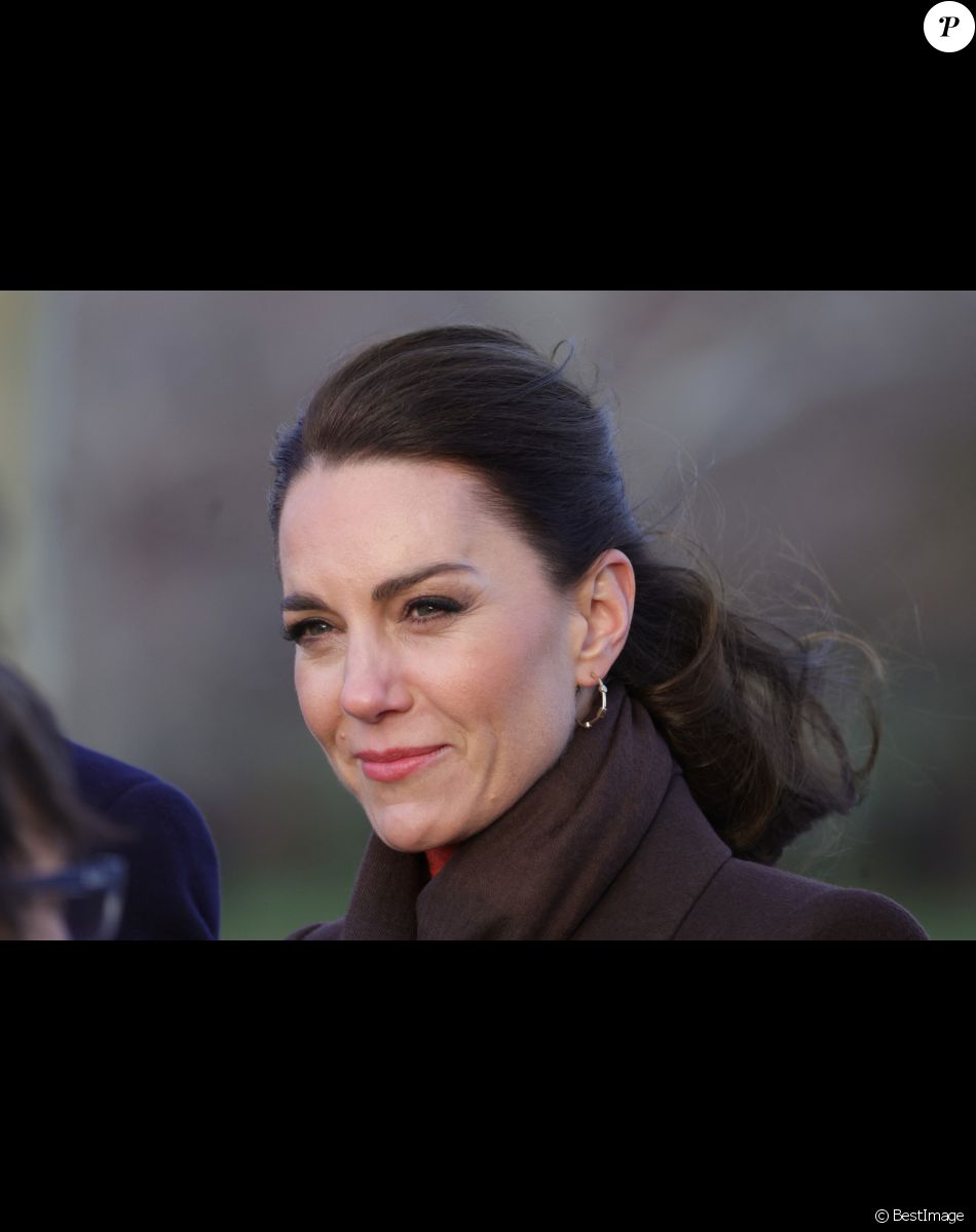 Kate Catherine Middleton, princesse de Galles, en visite sur le port de Boston, à l'occasion de son déplacement officiel aux Etats-Unis. Le 1er décembre 2022