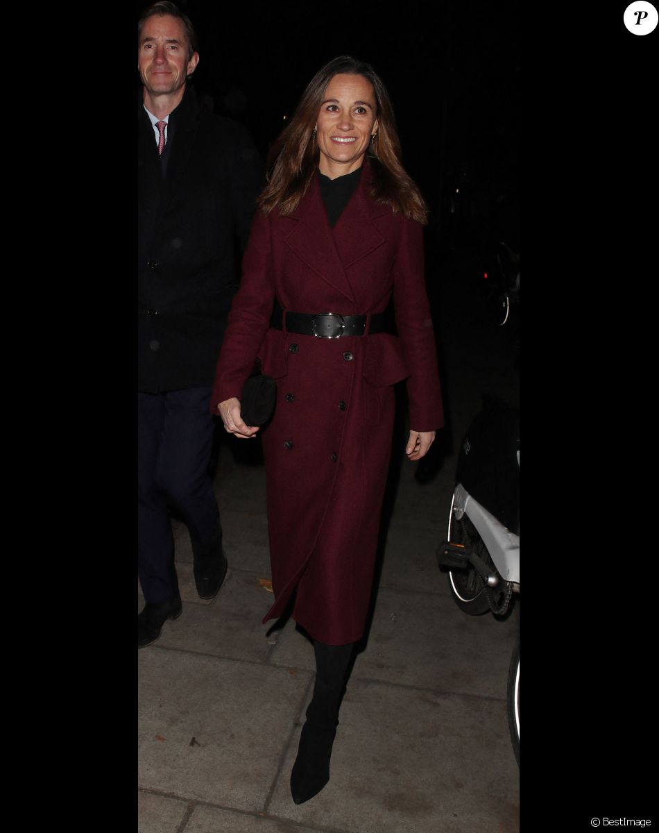 Pippa Middleton et son mari James Matthew à la sortie d'un concert à l'église St-Luke à Londres