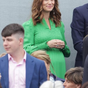 Pippa Middleton (enceinte) - La famille royale d'Angleterre lors du concert devant le palais de Buckingham à Londres, à l'occasion du jubilé de platine de la reine d'Angleterre. Le 4 juin 2022 