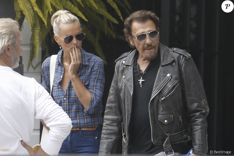 Exclusif Johnny Hallyday Et Sa Femme Laeticia Hallyday Johnny Hallyday Quitte Sa Propri T