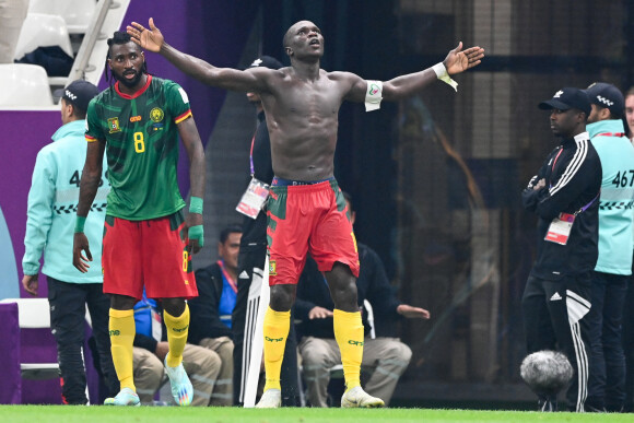 Aboubakar Vincent - Match "Brésil - Cameroun" (0-1) lors de la Coupe du Monde 2022 au Qatar, le 2 décembre 2022. Philippe Perusseau / Bestimage 