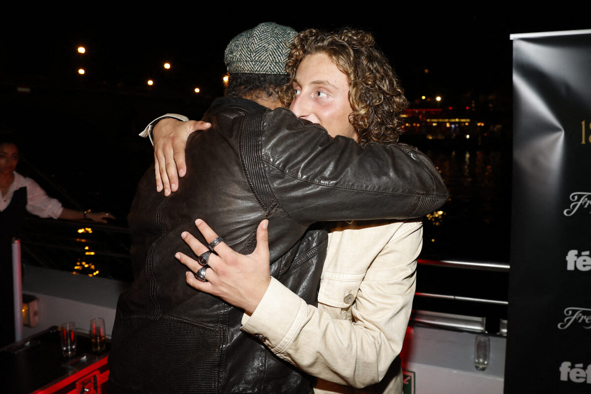 Photo Exclusif Joalukas Noah Avec Son P Re Yannick Noah Lors De La