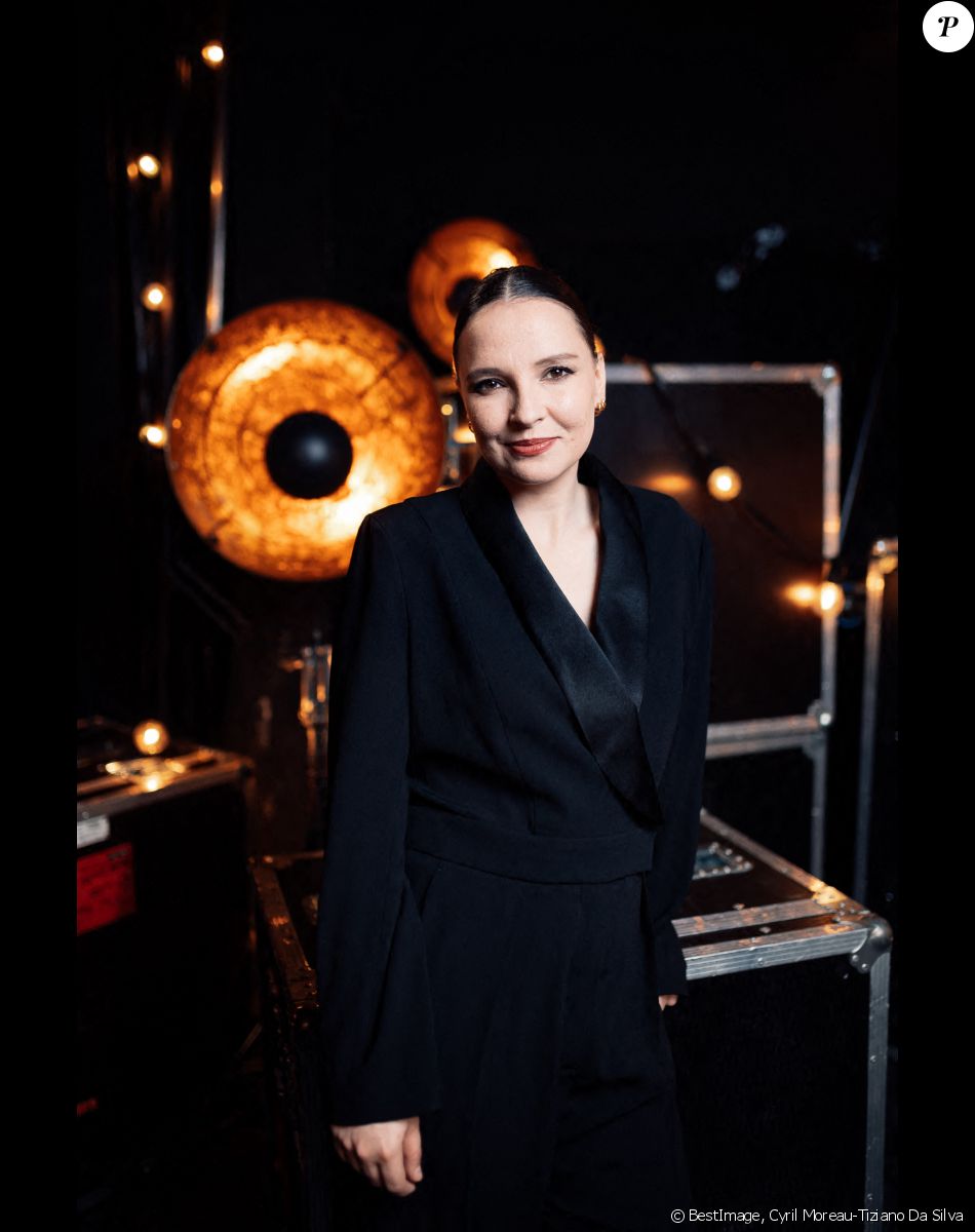 Exclusif - Prix Spécial - Anne Sila - Backstage - Enregistrement de l'émission "Michel Polnareff, la soirée événement", diffusée le 6 décembre à 21h10 sur France 2 © Tiziano Da Silva-Cyril Moreau / Bestimage