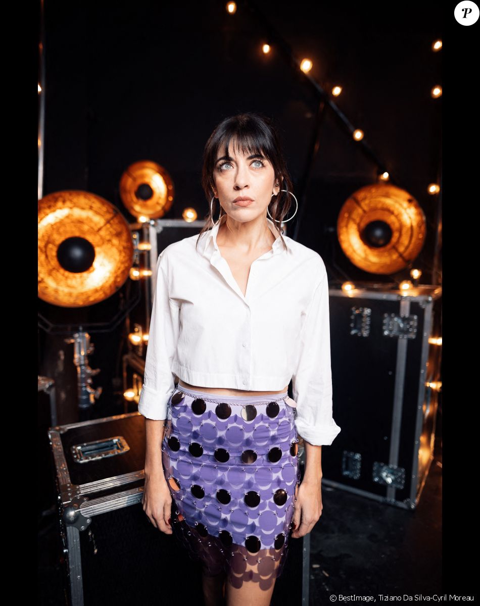 Exclusif - Prix Spécial - Nolwenn Leroy - Backstage - Enregistrement de l'émission "Michel Polnareff, la soirée événement", diffusée le 6 décembre à 21h10 sur France 2 © Tiziano Da Silva-Cyril Moreau / Bestimage