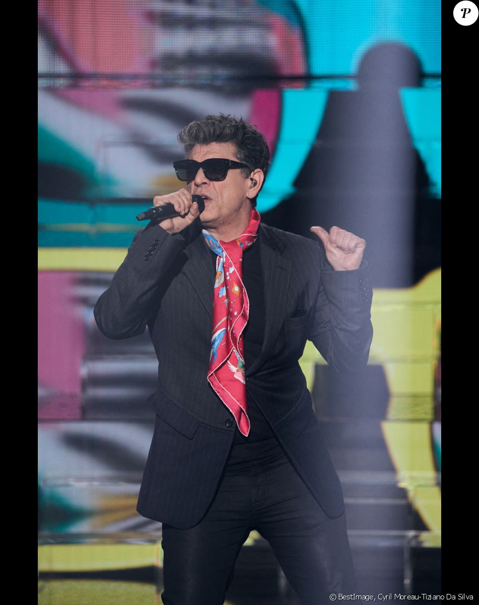 Exclusif - Prix Spécial - Marc Lavoine - Enregistrement de l'émission "Michel Polnareff, la soirée événement", diffusée le 6 décembre à 21h10 sur France 2 © Cyril Moreau-Tiziano Da Silva / Bestimage
